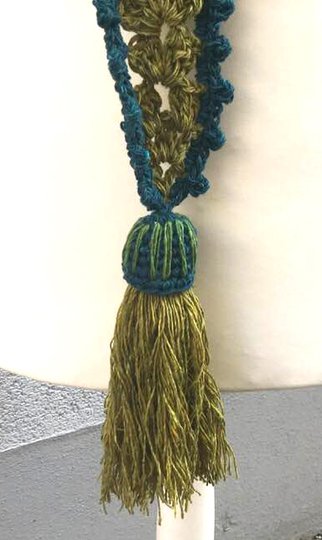 Der raffiniert Schal „Aruba“