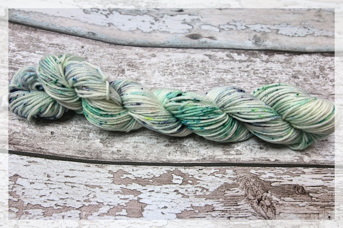 Sprenkelgarn einfach selber färben - Bild 3