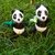 Häkelanleitung Panda Schlüsselanhänger / Geschankanhänger