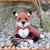 Häkelanleitung kleiner Fuchs "Willi" Glücksbringer