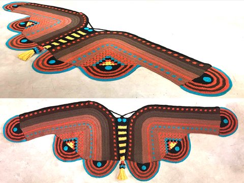 Schmetterlingstuch "Inachis"