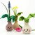Little Flower Bulb Vase - cute Spring/Easter Docoration - Crochet Pattern