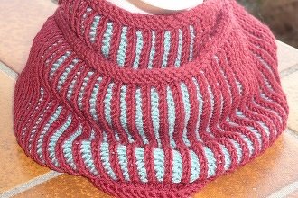Patenter Loop, gestrickt