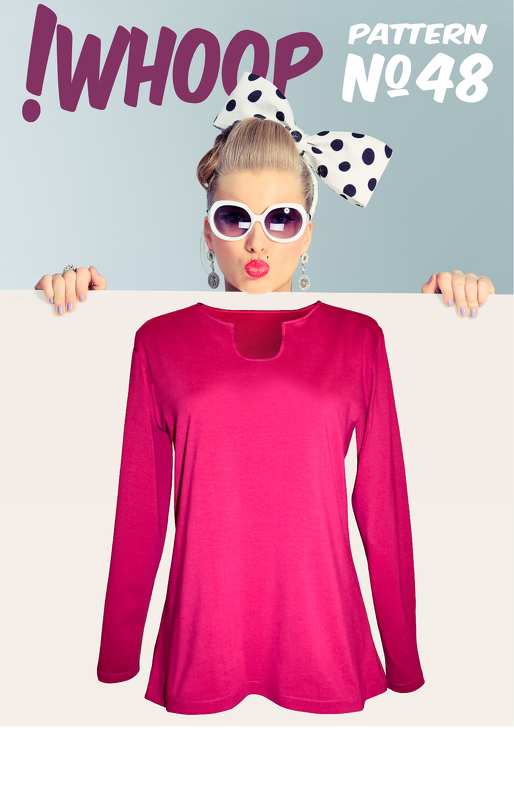 !WHOOP NO 48 Tunika SCHNITTMUSTER&amp;NÄHANLEITUNG GR. 32-46