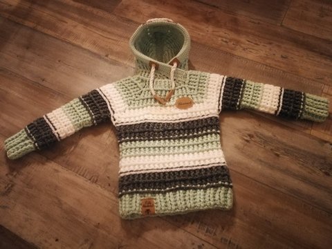 Häkelanleitung Hoodie "anyone"