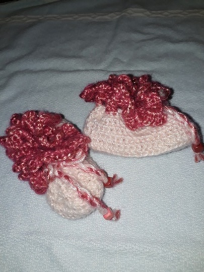 Häkelanleitung Babyjäckchen und Schühchen