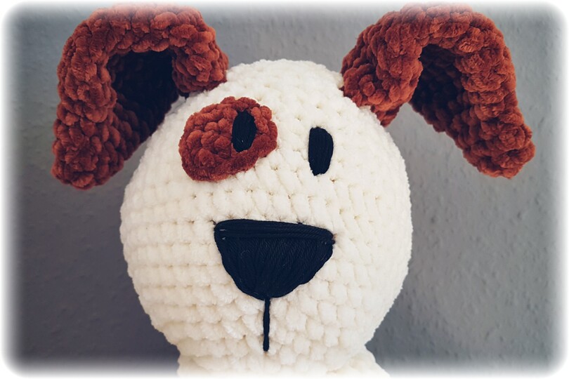 Häkelanleitung Kuschel-Hund