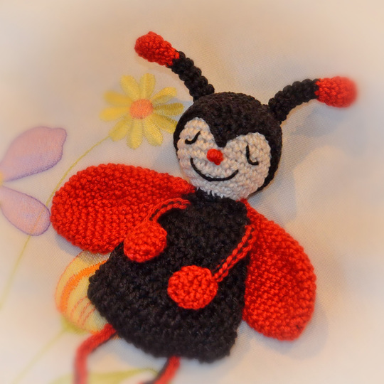 4er Set Frühlingsanhänger Frosch Biene Käfer Marienkäfer Frühlingsdeko Ostern