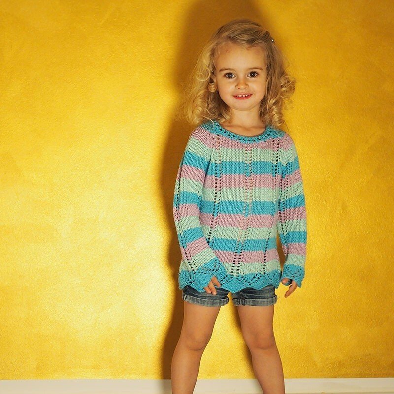 Strickanleitung Kinderpullover "Ancona" 759171