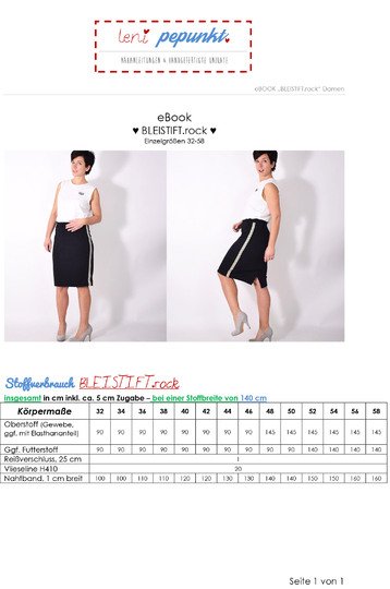 eBOOK # 116 BLEISTIFT.rock • Gr. 32-58