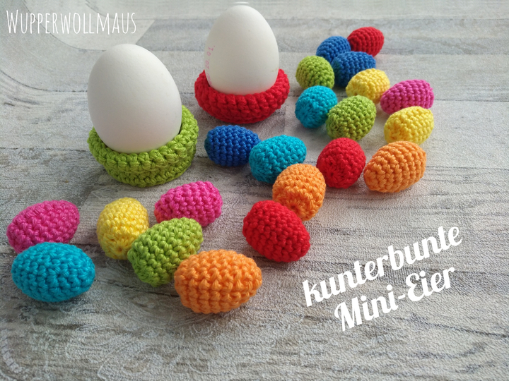 Mini-Eier - Streudeko oder zum Aufhängen - ca. 3,5 cm groß