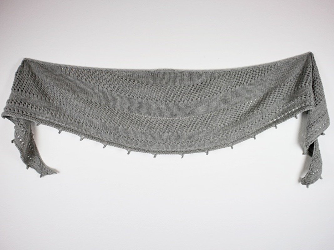 Strickanleitung einfach Tuch "Secrets" - Bild 9