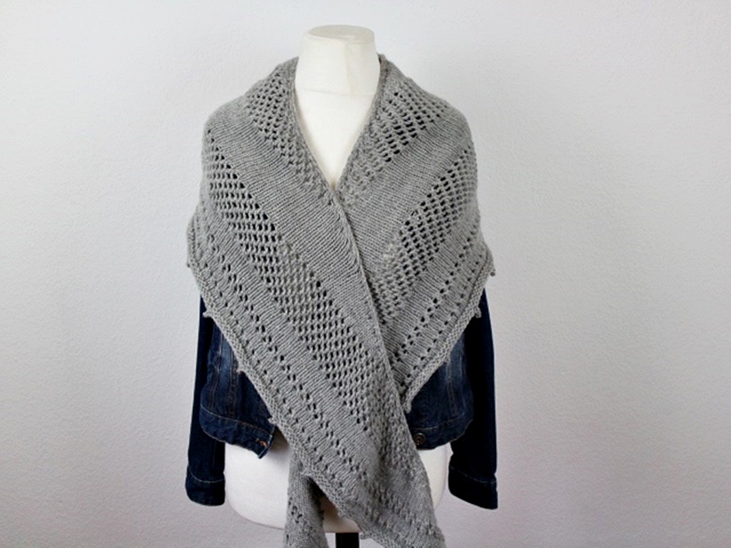 Knitting pattern shawl "Secrets" - Image 8