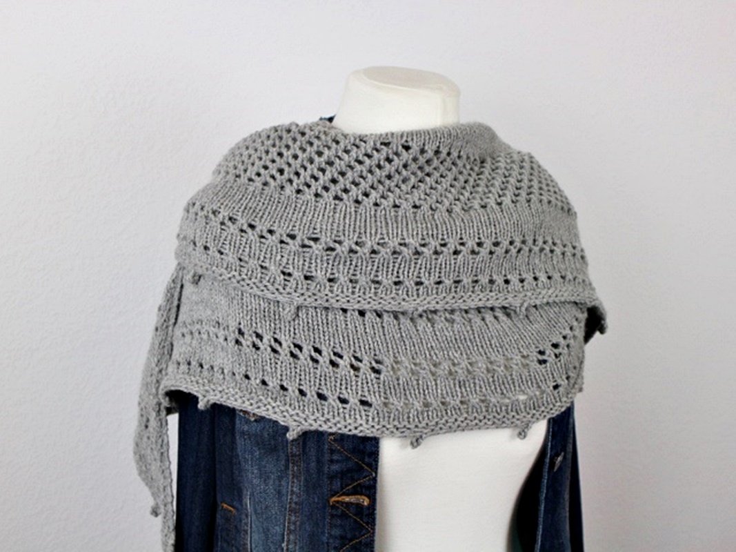 Knitting pattern shawl "Secrets" - Image 10