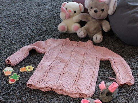 Strickanleitung Kinderpullover "Ancona" 759204