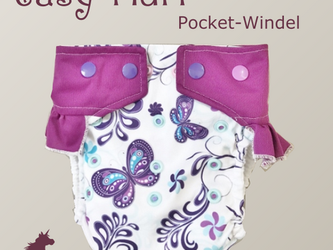easy fluff ~ Pocketwindel, Stoffwindel in zwei Größen: Babysize und Toddlersize