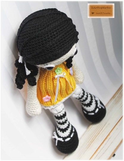 Amigurumi Puppe Kaisa - Häkelanleitung