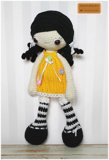 Amigurumi Puppe Kaisa - Häkelanleitung