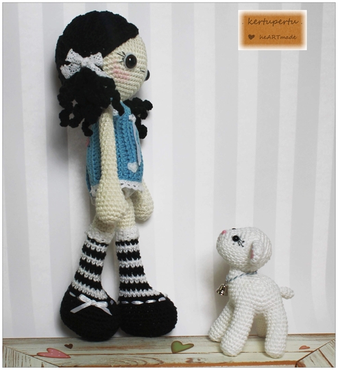 Amigurumi Puppe Kaisa - Häkelanleitung