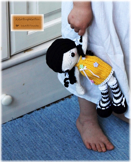 Amigurumi Puppe Kaisa - Häkelanleitung