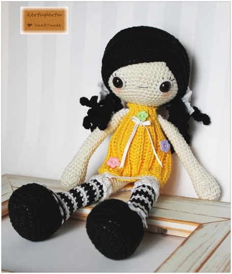 Amigurumi Puppe Kaisa - Häkelanleitung