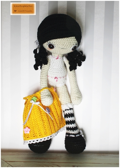 Amigurumi Puppe Kaisa - Häkelanleitung