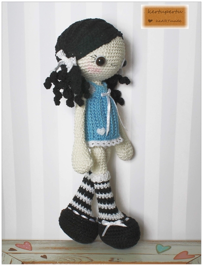 Amigurumi Puppe Kaisa - Häkelanleitung