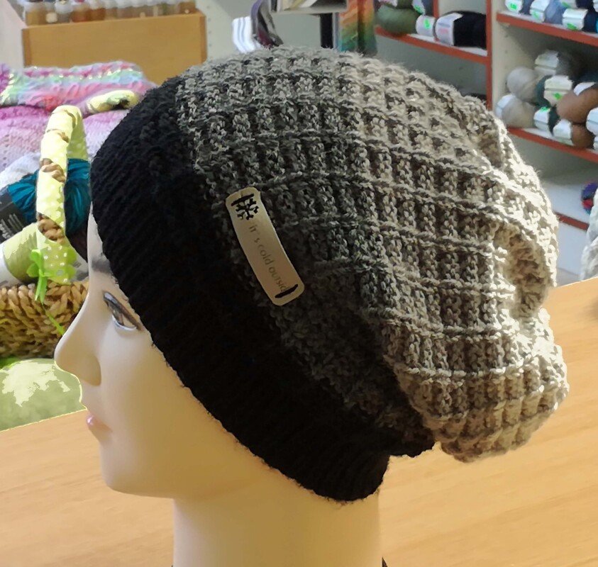 * Mütze Stein auf Stein * zum stricken, alle Größen, - Bild 2