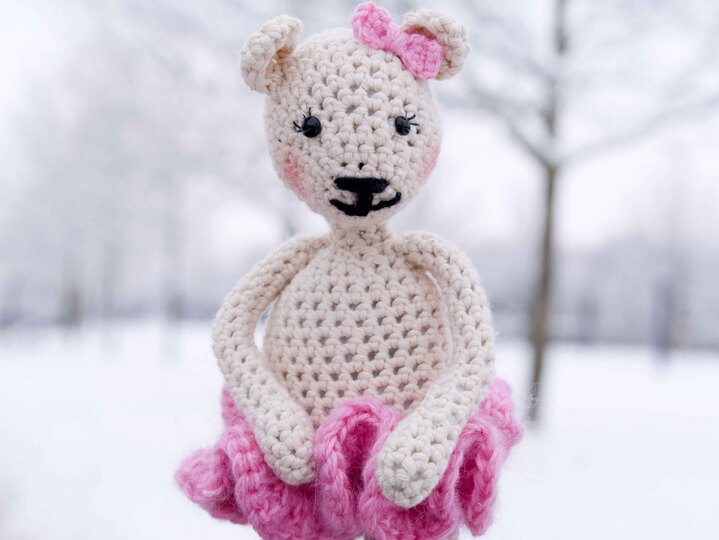 Eisprinzessin Elisa - gehäkelt