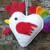 Rooster with a heart