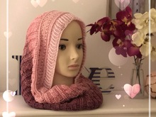Häkelanleitung Scoodie/Schlauchschal "Princesa"
