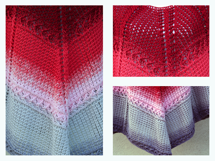 Häkelanleitung Poncho Maria