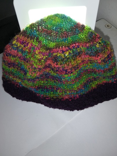 Häkel-Wintermütze Subsidio für Erwachsene mit Reliefstäbchen