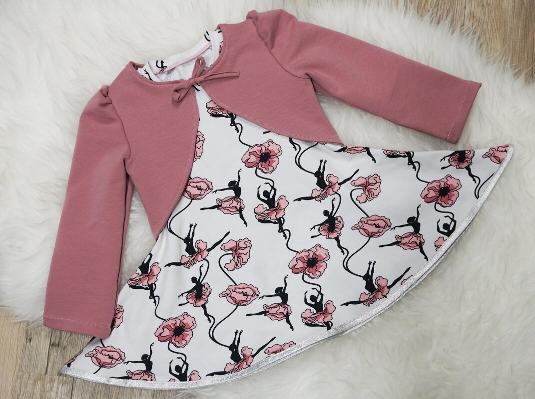 Tunika + Bolero FEE Gr. 86 - 164 Schnittmuster + Nähanleitung inkl. Fake-Version