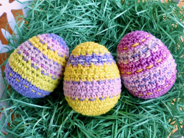 Easter Eggs - crochet pattern