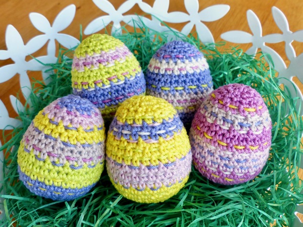 Easter Eggs - crochet pattern