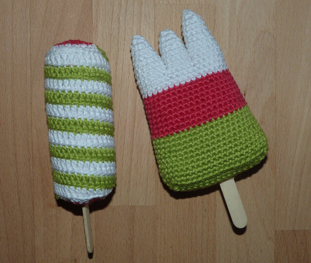 Häkelanleitung für Eis-Klassiker: Dolomiti und Twister