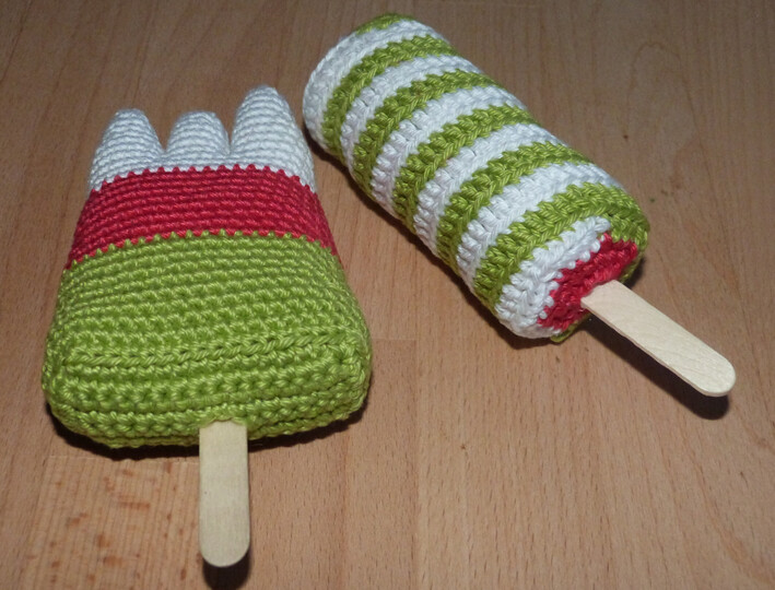 Häkelanleitung für Eis-Klassiker: Dolomiti und Twister