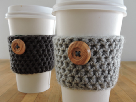 Crochet Coffee Cozy