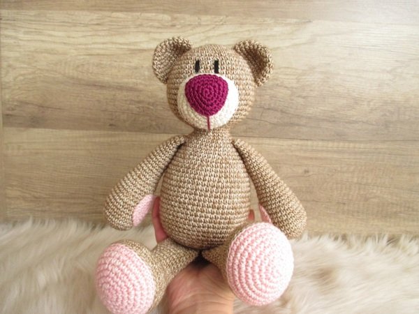 Teddy Björn - crochet pattern