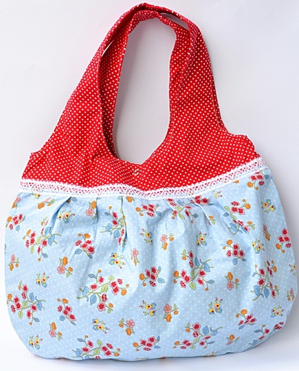 1301 Schnittmuster Ballontasche Tasche Shopper PDF