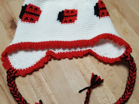 Häkelanleitung Babymütze "Mariechen"