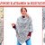 PONCHO BLATTRANKEN IM RELIEFPATENT