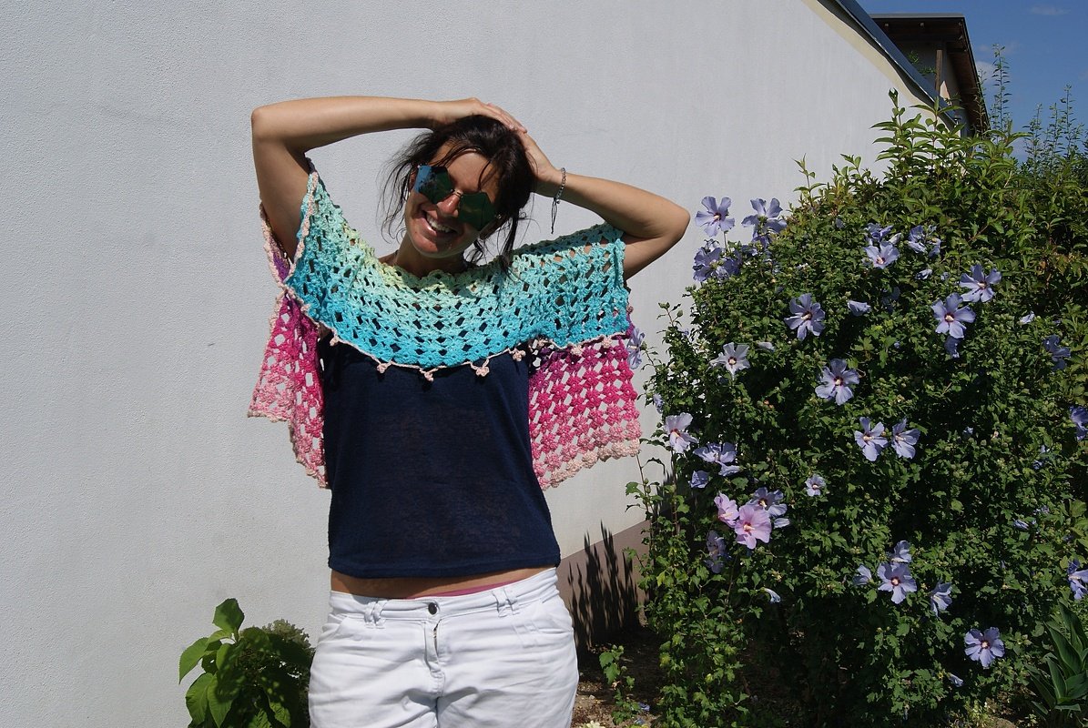 Ponchoshirt FARBENSPIEL (Universalgröße) - Bild 2