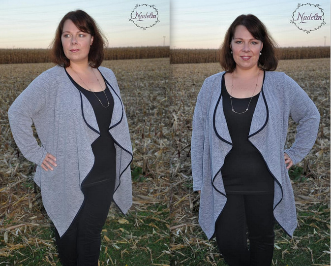 Ebook Cardigan SALEA XS-XXXL