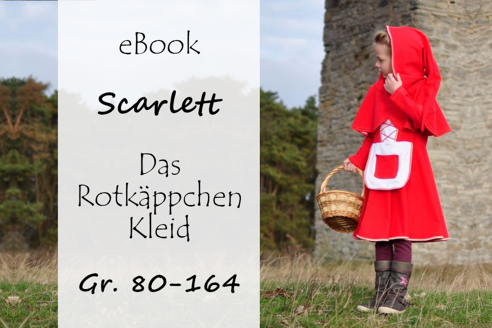 E-Book Scarlett das Rotkäppchenkleid Gr. 80-164