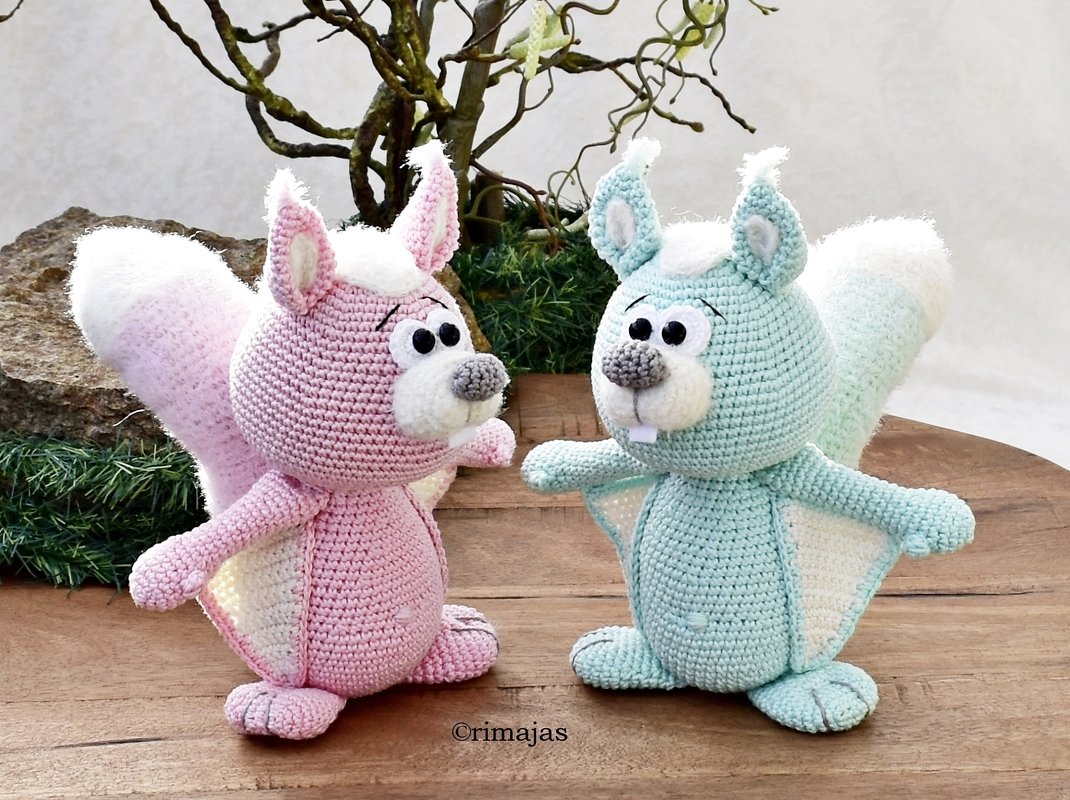 Häkelanleitung - Flughörnchen - Bild 2