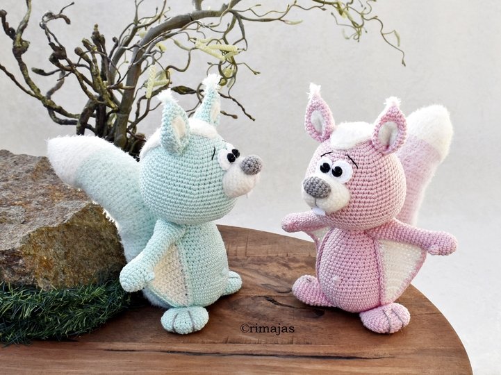 Häkelanleitung - Flughörnchen