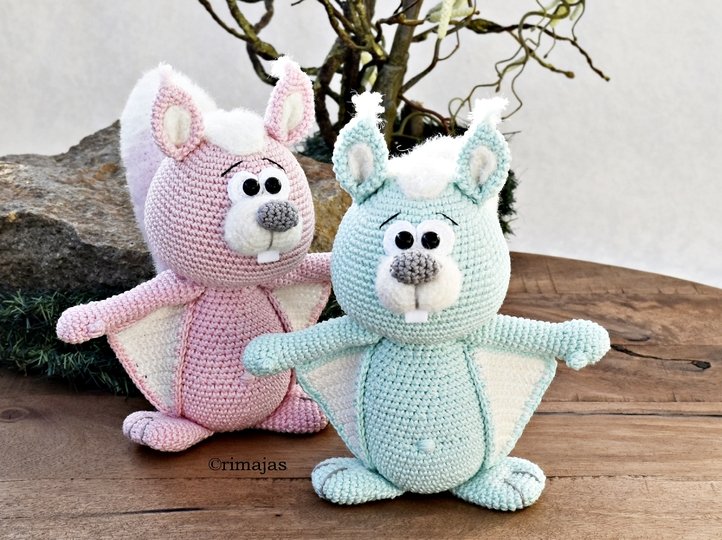 Häkelanleitung - Flughörnchen