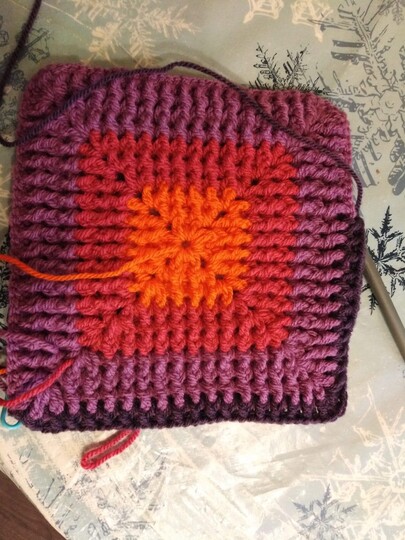 Granny, Topflappen,  Kissenhülle...Muster "Rahala"